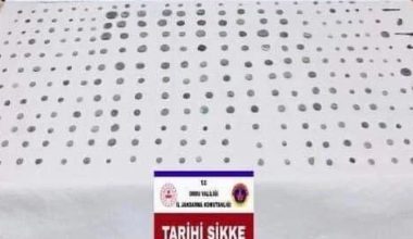 ROMA DÖNEMİNDE AİT SİKKELER ELE GEÇİRİLDİ