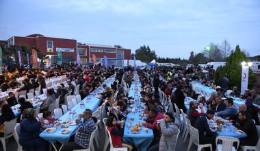 ADIYAMAN’DA KARDEŞLİK SOFRASI KURULDU