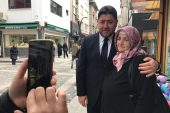 BAŞKAN TÖREN 35 GÜNÜN ARDINDAN ALTINORDU SOKAKLARINDA