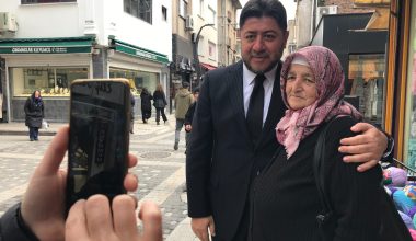 BAŞKAN TÖREN 35 GÜNÜN ARDINDAN ALTINORDU SOKAKLARINDA