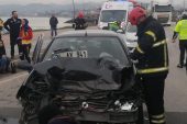 FATSA’DA 2 AYRI TRAFİK KAZASI YAŞANDI