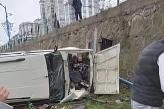 OTOMOBİL PLAJA UÇTU