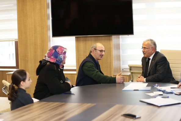 BAŞKAN GÜLER: “KAPIMIZ DA GÖNLÜMÜZ DE DAİMA AÇIK”