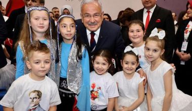 23 NİSAN ULUSAL EGEMENLİK VE ÇOCUK BAYRAMI COŞKUYLA KUTLANDI