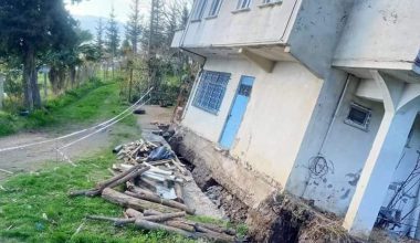 ORDU’DA EV YAN YATTI