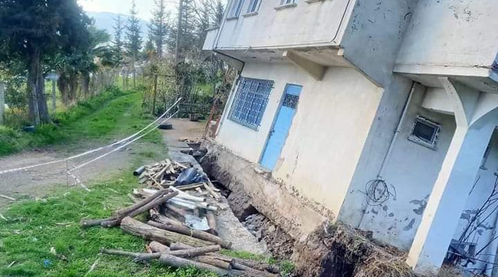 ORDU’DA EV YAN YATTI