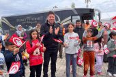 ALTINORDU BELEDİYESİ DEPREMZEDE ÇOCUKLARA TEBESSÜM OLDU