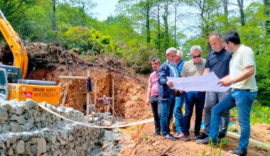 4 MAHALLENİN İÇME SUYU SORUNU TARİH OLUYOR