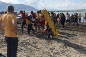 ALTINORDU PLAJINDA BOĞULMA TEHLİKESİ GEÇİRDİ