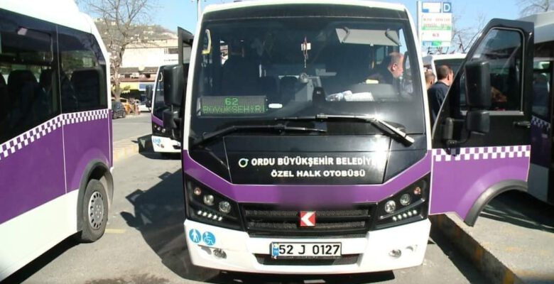 ORDU’DA TOPLU TAŞIMAYA ZAM GELDİ