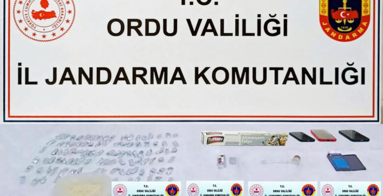 ORDU JANDARMASI YAKALADI