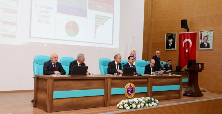 YILIN İLK İL KOORDİNASYON KURULU TOPLANTISI YAPILDI