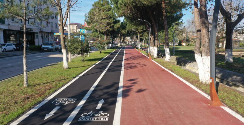 ORDU BİSİKLET YOLLARIYLA DONATILDI