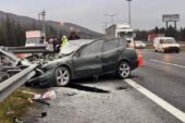 AYBASTILI AİLE DÜZCE’DE KAZA GEÇİRDİ