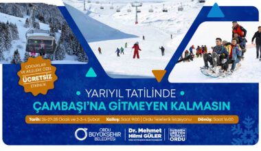 YARIYIL TATİLİNDE OBB İLE ÇAMBAŞI’NA GİTMEYEN KALMASIN