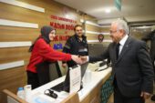 YENİ YILA GÖREV BAŞINDA GİREN PERSONELE ZİYARET