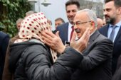 PERŞEMBELİLER BAŞKAN GÜLER’İ BAĞRINA BASTI