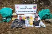 GİRESUN’DA PKK’YA AİT DEPO BULUNDU