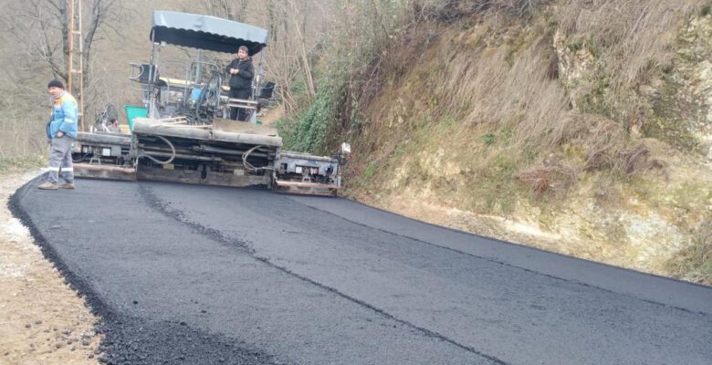 ORDU’DA ASFALT SEFERBERLİĞİ SÜRÜYOR