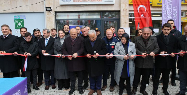 TEKKİRAZ’A İTFAİYE İSTASYONU KURULDU