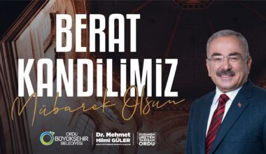 BAŞKAN GÜLER’DEN BERAT KANDİLİ MESAJI