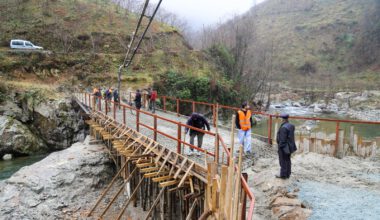 BÜYÜKŞEHİR, KÖPRÜ HASRETİNE SON VERDİ