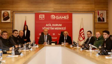 112 ACİL ÇAĞRI HİZMETLERİ KOORDİNASYON TOPLANTISI…