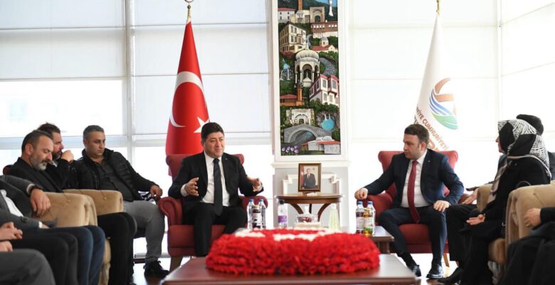 MHP’DEN BAŞKAN TÖREN’E ZİYARET