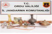TARİHİ DEĞERİ BULUNAN EŞYALARLA YAKALANDI