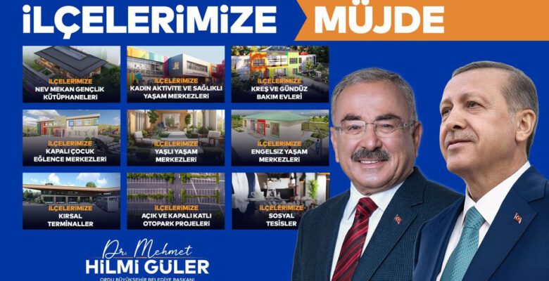BAŞKAN GÜLER’DEN 19 İLÇEYE MÜJDE