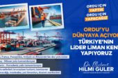 ORDU, LİMAN VE TURİZM ARENASINDA YÜKSELİYOR