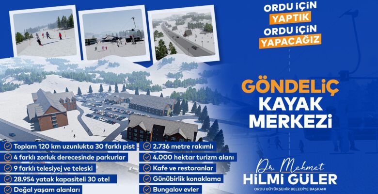 ORDU’NUN ZİRVESİNE KAYAK MERKEZİ