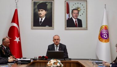 ORDU’DA GÜVENLİK VE ASAYİŞ TOPLANTISI