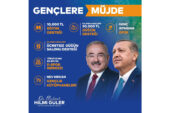 BAŞKAN GÜLER’DEN GENÇLERE MÜJDE ÜSTÜNE MÜJDE