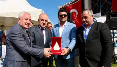 VALİ EROL, YAĞLI GÜREŞ FESTİVALİ‘NDE