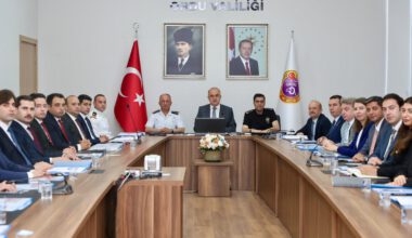 İL GÜVENLİK ASAYİŞ VE KOORDİNASYON TOPLANTISI YAPILDI