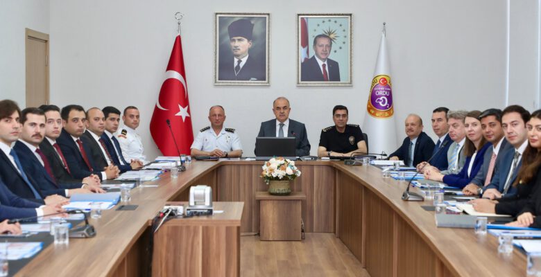 İL GÜVENLİK ASAYİŞ VE KOORDİNASYON TOPLANTISI YAPILDI