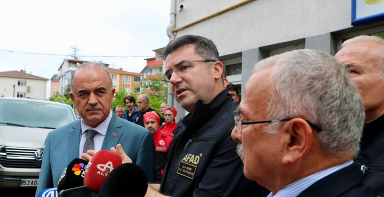AFAD BAŞKANI MEMİŞ ORDU’DA