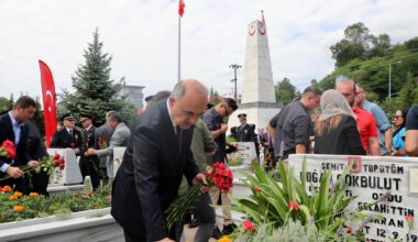 15 TEMMUZ ŞEHİTLERİMİZ DUALARLA YAD EDİLDİ